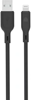 Dviced DV110001 Cable usb-a to lightning silicone 1,25m - black kép