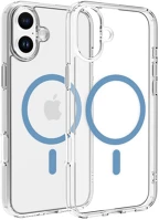 Dviced DV511016 Magsafe iphone 16 plus clear case - blue kép