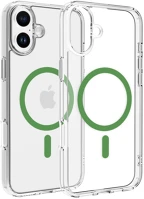 Dviced DV511017 Magsafe iphone 16 plus clear case - green kép