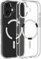 Dviced DV511042 Magsafe iphone 17 clear case - white kép