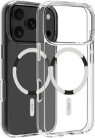 Dviced DV511044 Magsafe iphone 17 pro clear case - white kép