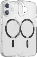Dviced DV511046 Magsafe iphone 17 clear case - black kép