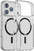 Dviced DV511048 Magsafe iphone 17 pro clear case - black kép