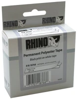 Dymo 18482 Címke rhino poli 9mm fehér kép