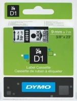 Dymo D1 40910 D1 40910 átlátszó alapon fekete eredeti feliratozó szalag (s0720670) kép