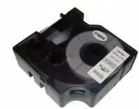 Dymo D1 450803 Utángyártott d1 450803 kazetta 19mm x 7 m fehér-fekete ik kép