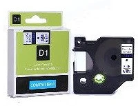 Dymo NDY0720540 D1 12mmx7m kék/fehér feliratozógép szalag kép