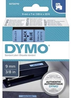 Dymo S0720710 Feliratozószalag d1, 9mm, kék/fekete, kép