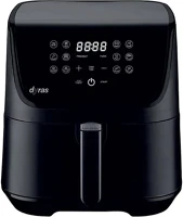 Dyras 27.00785 Forrólevegős sütő  airf-55l fekete kép