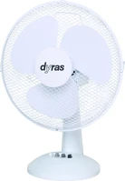 Dyras 325386 Taf-30wh asztali ventilátor, fehér kép