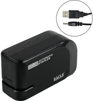 Eagle 110-1701 Tűzőgép elektromos 20lap, 24/6 és 26/6  elemmel és USB kábelel is kép