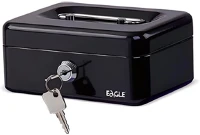Eagle 21.0000601 Pénzkazetta  8878s érmetartós fekete kép
