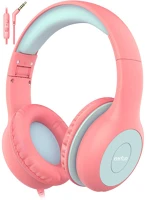 Earfun K1PB Kids k1 in-ear fejhallgató lila-rózsaszín kép