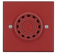 Eaton 550068FULL-0142X kompakt hangjelző, vörös felület (BB), hangválasztó kapcsoló kép