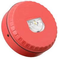 Eaton 812013FULL-0114X -cooper solista lx fali fényjelző, alacsony profil, piros sol-lx-w/rf/r1/s kép