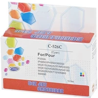 Eco 4541B001 Canon cli526 tintapatron cyan  chip kép