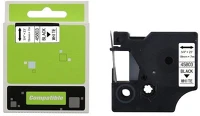 Eco S0720830 Feliratozógép szalag kompatibilis dymo /45803 19mmx7m  fekete/fehér kép