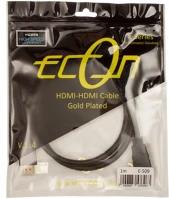 Econ E-509 Hdmi 1.4 aranyozott kábel 1m kép