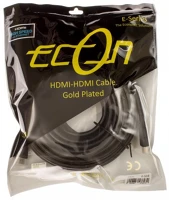 Econ E-516 Hdmi 1.4 aranyozott kábel 15m kép