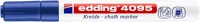 Edding 4-4095003 Krétamarker, 2-3 mm, kúpos,