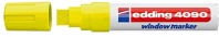Edding 4090 Folyékony kréta  4090 vágott 4-15 mm neon sárga kép