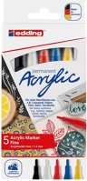 Edding 5300/5, 5 KLF.SZÍN Akril marker 1-2mm, kerek  5300/5, 5 klf.szín kép