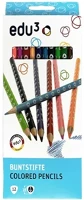 Edu3 07.02362 Színes ceruza  háromszögletű 12 darabos kép
