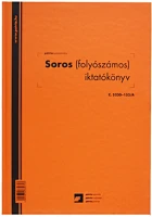 Egyéb 100LAP, C.5230-152/A Soros iktatókönyv keményfedeles (folyószámos) a4, álló kép