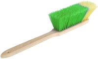 Egyéb 1164-010 Autómosó kefe hosszú nyéllel fa test műszál kép
