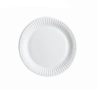 Egyéb 15470 Papírtálca kerek átmérő 18 cm 50 db/csomag fehér kép