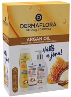 Egyéb 16547 Dermaflora argan bőrápoló ajándékcsomag 0% szintetikus adalékanyag kép