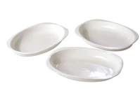 Egyéb 202965 Panírozó tál szett műanyag ovális 3 db/csomag kép