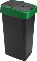 Egyéb 4151585 Szemetes kuka billenő fedéllel 60 literes műanyag kép