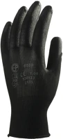 Egyéb 6040 Védőkesztyű precíziós mártott tenyérrel fekete 10-es méretű kép