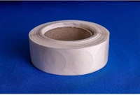Egyéb 67703 Etikett címke, 20mm, körcímke tekercses, pp 1000 db/tekercs átlátszó kép