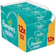 Egyéb 8119 Nedves törlőkendő 12 x 52 lap/doboz pampers fresh clean kép