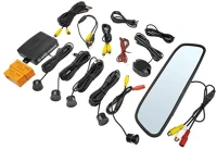 Egyéb 96PS1018 Tolatókamera szett (4 db szenzor+kamera+visszapillantós tft-lcd monitor kép