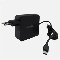 Egyéb APPA90C Approx notebook adapter 90w - univerzális usb type-c töltő, 5v/3a, 9v/3a kép