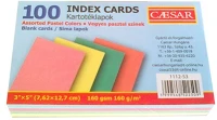 Egyeb belfoldi 1112100-53 Caesar sima 100db/csomag pasztell indexkártya kép