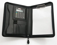 Egyeb belfoldi EAC2596 A5 fekete konferencia mappa + számológép kép