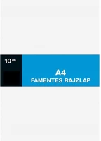 Egyeb belfoldi P0018-2006 A4 120g famentes 10db rajzlap kép