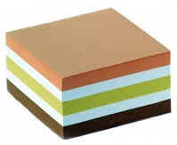 Egyeb belfoldi P1131-0493 8,5x8,5x4,5 cm színes kockatömb kép