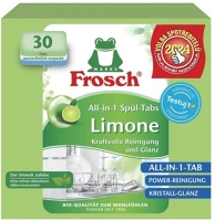 Egyéb FR-6333 Mosogatógép tabletta 30 db/doboz frosch zöldcitrom kép