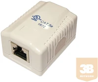 Egyéb FTA5115 1 portos cat5e ftp falon kívüli aljzat kép