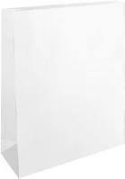 Egyéb H3037589 Tasak redős-talpas tasak 20x30x7cm, kraft fehér kép