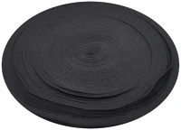 Egyéb H3037661 Danubia szalag 1,3cm, széles 50fm/tekercs fekete kép