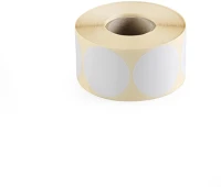 Egyéb H3048303 Etikett címke, 40mm, körcímke tekercses 1000 db/tekercs fehér kép