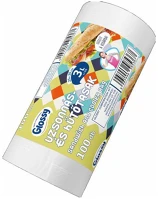 Egyéb K-11121-0024 Nylon zacskó 25 x 35 cm 100 db/csomag uzsonnás kép