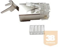 Egyéb K299543 Cat6A FTP RJ45 csatlakozó (8p8c) fali és patch kábelre, akár Cat7-es kép