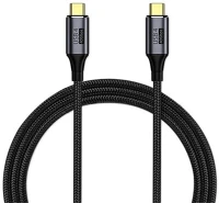 Egyéb KU4CR12 PREMIUMCORD Kábel USB 4 Gen3x2, Thunderbolt, 40Gbps, 8K@60Hz, 240W, C - C, M/M, 1,2m, fekete kép
